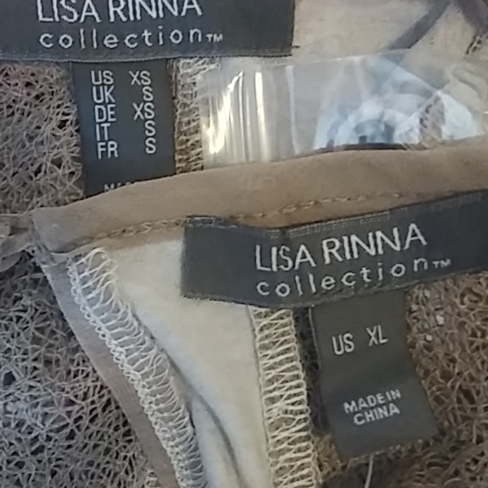 NEW Lisa Rinna Reverse Border Print Tunic - Picture 8 of 8
